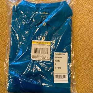 Women’s Premium DoubleL Polo s-sleeve relax fit pacific blue